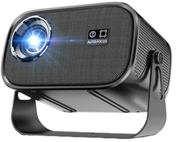 Proiettore con messa a fuoco automatica, proiettore video HD Proiettore Home Cinema con chiave di volta automatica per film all'aperto Home Theatre Intrattenimento in camera da