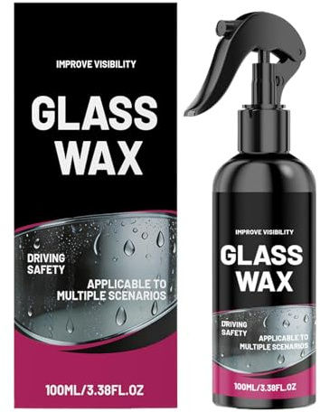 Antiespumante para parabrisas, 100 ml Tratamiento hidrófugo impermeabilizante, Antivaho para espejos, para Conducción Nocturna, Uso Diario, Invierno, Autopista, Garaje, Camión y Furgoneta