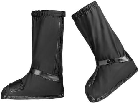 M&Catree Cubrezapatos para Motociclistas Cubrebotas de Lluvia para Hombre y Mujer con Cremallera Impermeables