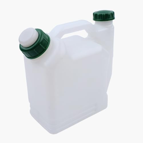 Haishine 1L Kraftstoff Mischflasche für 2-Takt Kettensäge Trimmer | Kraftstoff Mischflasche für 20:1 25:1 40:1 50:1 Mischverhältnis Öl Benzin Mixer