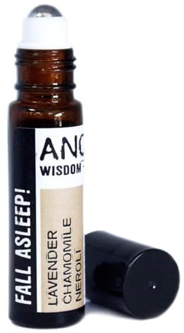 Mezcla de aceites esenciales en formato roll-on de 10 ml (lavanda, manzanilla y azahar)