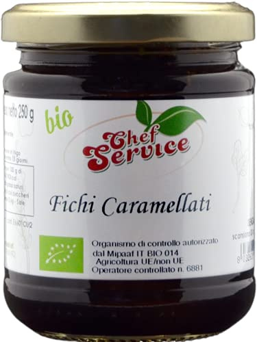 Fichi caramellati biologici, prodotto artigianale da Chef Service srl, 250g