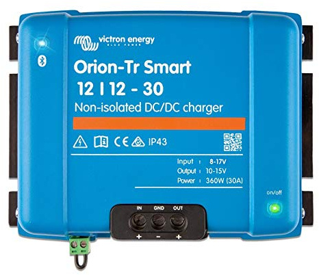 Victron Orion Smart 30 A 12 V DC-auf-DC-Ladegerät mit Bluetooth-Konnektivität