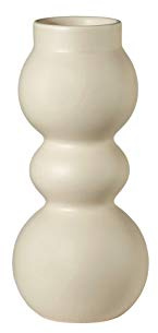 ASA Como Vase, Cream D. 5,5/8 cm, H. 19 cm