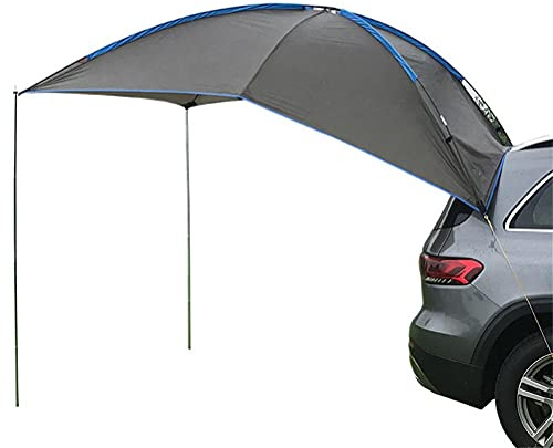 Bagima Auto Markise - Zelt Sonne Schutz, Camping Schwanz Markise Zelt, Heckklappe Heckklappe Markisenzelt Für SUV MPV Schrägheck Minivan, 3-4 Personen