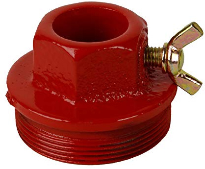 TERA PUMP 2 Inch Heavy Duty Steel Bung Adaptor for Rotary Crank