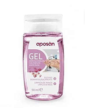 Aposan Gel Hidroalcohólico con Perfume White Musk 50 ml