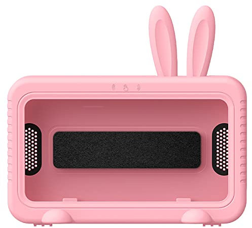 SRHMYWGY Dusch Handy Ständer Handyhülle wasserdichte Badezimmer Wandmontage Handyhalterung Box Touchscreen für Badezimmer Küche Kompatibel Mit Mobiltelefone Unter 6,8 Zoll (pink)