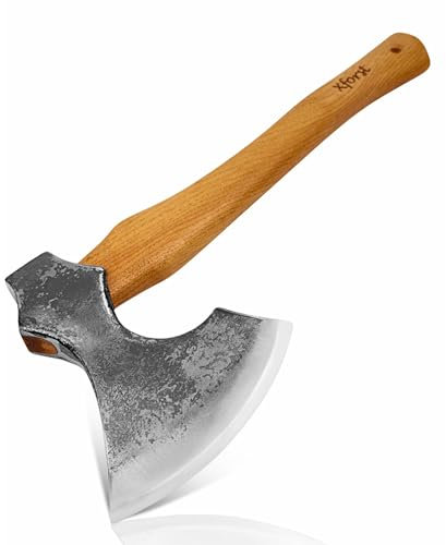 Xforst Wikinger Axt, Beil aus Hickory Stiel