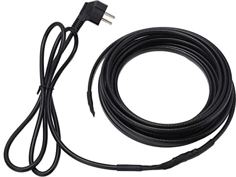 Rohrheizkabel, Wasserdicht, Heizband, Rohrheizkabel, Selbstregulierendes Heizkabel für Rohre, Frostschutz, 5 M (EU-Stecker 220 V)