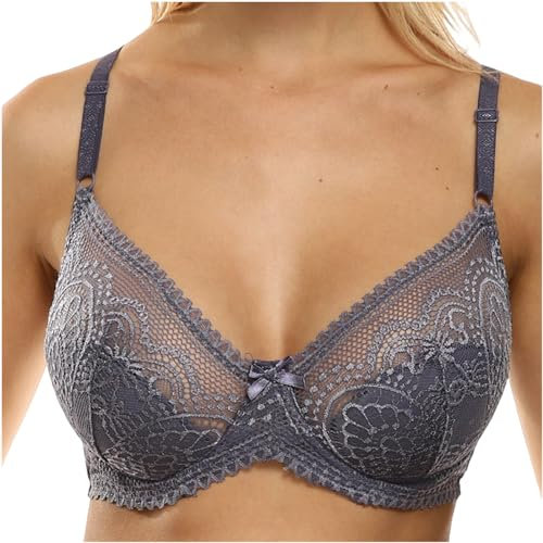 Frauen Spitze durch BH Schönheit Transparenter sexy BH Bügel Transparenter ungefütterter ultradünner Bralette