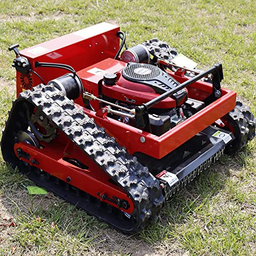 Robot Lawn Mower, 7.5HP Gasoline Powered, Remote Control, Climbs 30° Incline, Ideal for Farm, Home Garden, Orchard Maintenance