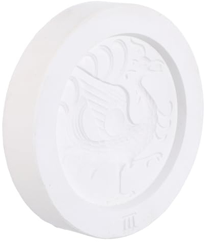 Hemobllo Stampo in Gesso per Ceramica a Forma di Volatile Vermiglio Strumento di Argilla per Ceramica Dettagli Intricati Facile Sformatura per Studi e Progetti di Modellazione