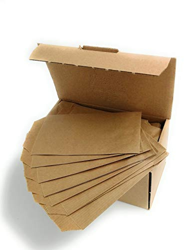 250 Bolsas kraft tipo sobre 7 x 12cm para detalles, bisutería, hierbas, dulces ...