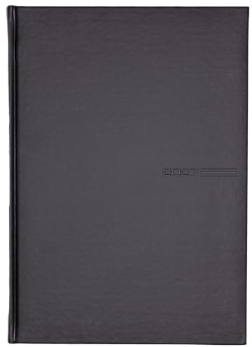 GÜSS Planungsbuch, DIN A4 schwarz Format 21x29,7 cm Praxis-Timer 1 Tag = 1 Seite