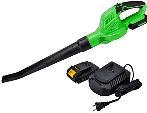 WANGLXST Soplador De Hojas Inalámbrico para Hojas, Virutas De Madera, Recortes De Césped De Jardín, Soplador De Hojas Inalámbrico De 20 V, Cargador Rápido, Soplador De Hojas, Barredora, 20v