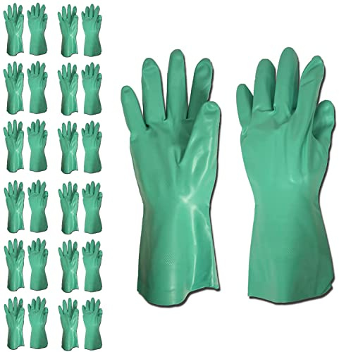 Cordova 4630 Unsupported Nitrile Gloves, Standard, Flocked, 15-Mil, Snag and Abrasion Resistant, Resist Solvents Oils Animal Fats and More, Embossed Grip, Protective Lab Gloves, 13-Inch Cuff, X-Large