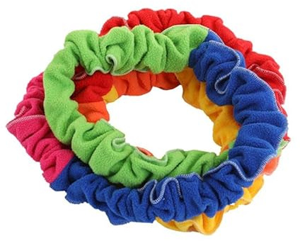 Perfeclan Cooperative Stretchy Band Multi Sizes Portable Teamwork Exercise Band Loop Resistance Band for Party Games Playground Activities Children