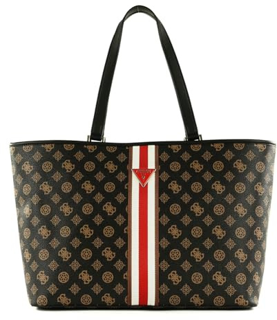 GUESS Van Sant Tote Mocha Logo
