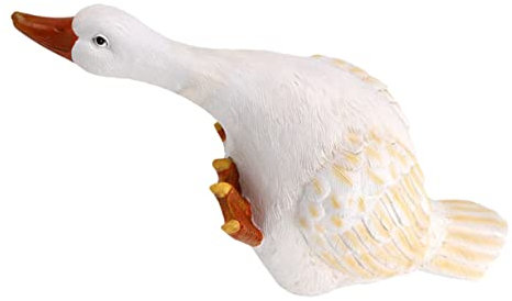 Cabilock Piccole Figure Realistiche Simulazione Statua per La Decorazione del Paesaggio dello Stagno Ornamento da Giardino Unico