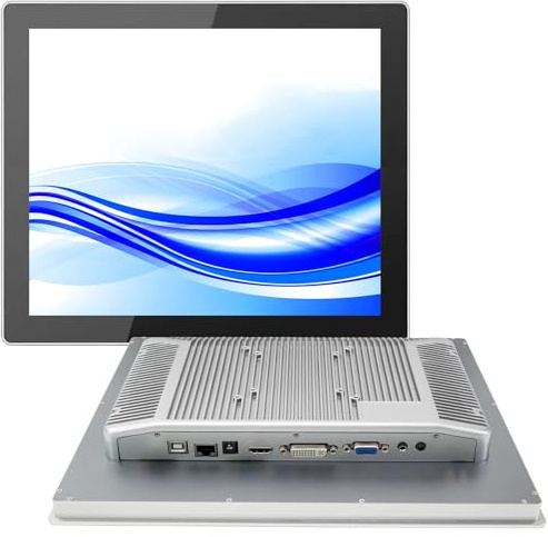GreenTouch Monitor LCD a telaio aperto di qualità industriale con schermo touch screen e robusto case in metallo con pannello frontale IP65 19 pollici - 1280x1024
