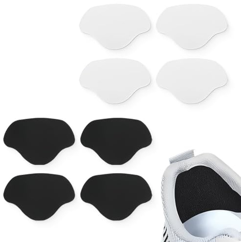SIVZUMO 8 pcs de patchs de réparation de baskets Patch de talon adhésif Réparation de trou de basket Patch de talon Patch de chaussure Convient à la plupart des types de chaussures