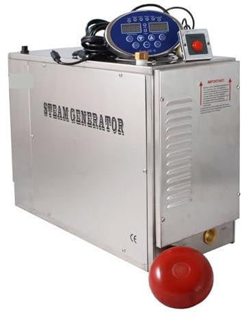 YQVEOT Kit générateur de Douche à Vapeur, Générateur de Vapeur de Douche de Bain de Vapeur 12kw, Machine à Vapeur Humide for Sauna pour Usage Commercial à Domicile