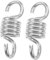 HANABASS 2Pièces Ressorts de Balançoire Heavy Duty pour Chaise Suspendue et Hamac Accessoire de Suspension pour Jardin et Terrasse