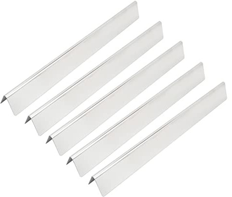 Pilipane BBQ Heat Plates Stainless Steel Burner Grill Spare Replacement Parts Accessories for Weber Spirit Series 3Pcs Set Durable and Easy to Clean