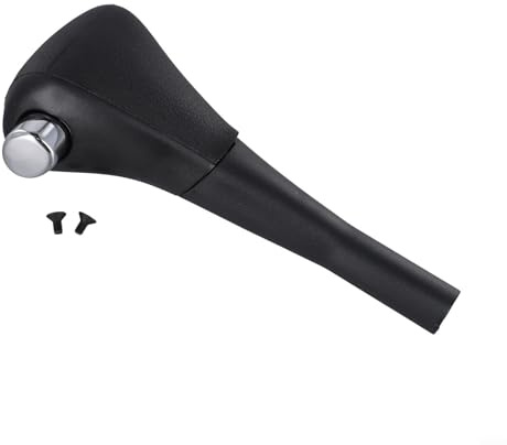 Pomo de palanca de cambios automático para Honda Accord 2003-2005, material de piel, compatible con números de pieza 54131 SDA A51A81 54130 SDA A84ZB fácil instalación negro 13 x 8 x 7 cm volante a la