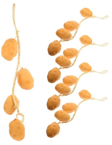 ROMISBABA Guirlandes De Pommes De Terre Suspendues Artificielles Décorations Murales De Ferme Accessoires De Photographie pour Maison Jardins Garçon Fille