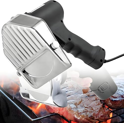 PioMue Electric Barbecue Meat Slicer, Automatic Doner Kebab Knife, Meat slicer with 2 blades, for Restaurant Home Outdoor Wired