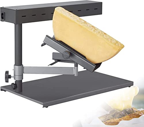 Electric Cheese Melter - Rapid Heating Raclette Grill Machine for Potatoes, Vegetables, and Pasta