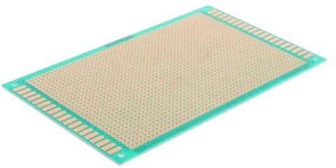NOLITOY Single Sided Pcb Board and Electronic Project for DIY Soldering with Versatile Design and Polystyrene Material Perfboard Solderable Breadboard for Professionals and Beginners