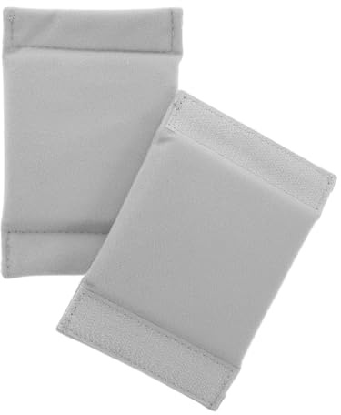 BESPORTBLE Kamerataschen Trennwand, Stoßfester Polstereinsatz, Silber | 2 Stück, Lint Material, Wiederverwendbar, für Kamera und Ausrüstung, für Outdoor Fotografie und Reisen