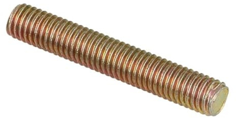 Pernos, pernos de doble cabeza, Varillas totalmente roscadas de zinc color, barra roscada doble cabeza, pernos prisioneros sin, varilla, dientes
