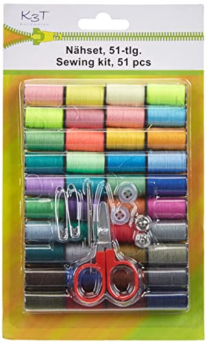 TSI 81981 Nähset, Diverse, Mehrfarbig, 20 x 12 x 1.5 cm