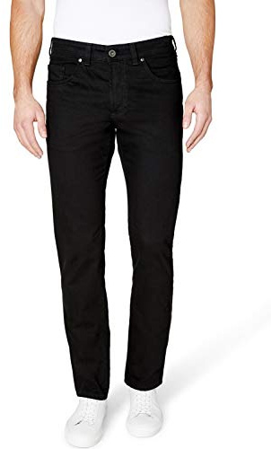 Atelier GARDEUR Raka jeans för män, Svart (svart 99), 42W x 34L