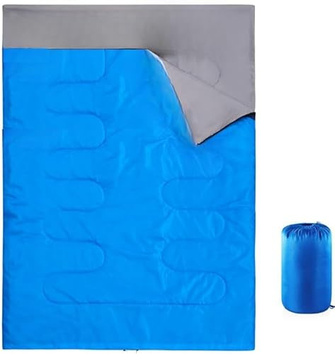 Double Sleeping Bag for Adults and Kids - Lightweight Sleeping Bag, 2 Man Large Sleeping bag for Camping, 3 Season Sleeping Bag for Outdoor, Hiking by Underwood-Aggregator