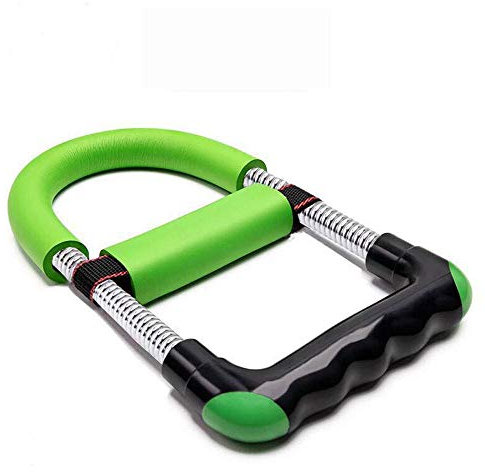 RGFITNESS 2094/5000 Handtrainer Fingertrainer/Handtrainer Kinder, Verstellbarer Handgriff-Übungsapparat - Stärken Sie Griff, Handpresse, Unterarmgriff, Handübung, Greifer, Fingerkraftverstärker,Green