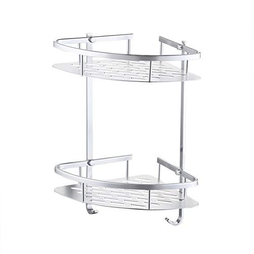 VUcica Bathroom Shower Caddies Triangle Shower Corner Bathroom Shelf Storage Basket Holder Aluminum Caddy Rack Etagere Tipi Salle De Bain Murale Douche Rek