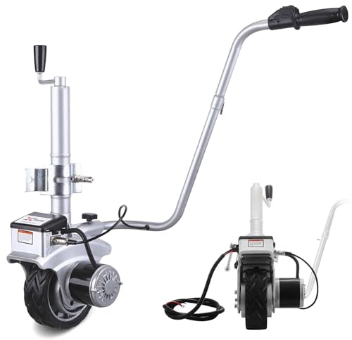 levigationlu Motorisiertes Stützrad, 350W 12V Trailer Mover Für Anhänger/Boote, Power Mover Manövrieranhänger, Bis Zu 2270 Kg Tragkraft