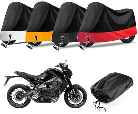 BPQYSBLD Fundas Motos para Honda CBR650R CBR 650R 2016 2017 2018 2019 2020 2021 2022 2023 2024 Motorcycle Cover Impermeable Antipolvo UV Protector Accesorios,Redstyle