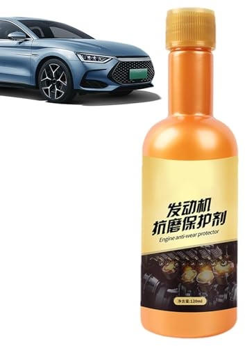 Additif de réparation de moteur, additif d'huile pour moteur de voiture | Agent de protection automobile Protecteur d'huile moteur,Huile moteur anti-fuite 120 ml, agent moteur anti-friction, huile de