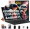 2025 Newest Android 14 Tablet 10 Pulgadas, 22GB RAM+128GB ROM/TF 2TB ,GPS ,5G+2.4G WiFi,Octa-Core 2.0GHz,8000mAh | Cuerpo Metálico | Widevine L1 | GMS Tablet 2 en 1 con Teclado, Funda y Ratón - Oro