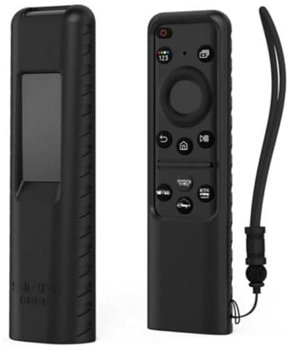 YOURKAY Custodia Telecomando Samsung, Cover Telecomando Samsung Universale in Silicone, Guscio Telecomando Samsung, Custodia per Telecomando Samsung per Samsung BN59-TM2360E (Nero)