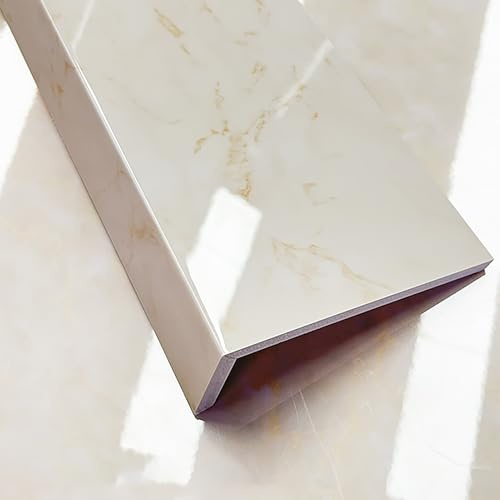 ZIMGOD Window Sill Cover Extra Wide Window Ledge Guard Protectors, Customizable Replacement Window Sill Nosing, L-shape Window Capping Board for Hotel Decoration(70x15cm(27.5x5.9in))
