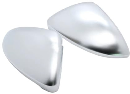 Spiegelkappe Für VW Für Golf 7 MK7 7,5 Für GTD R Für GTI Für GTE Für VII Für E-Golf Abdeckung Ersetzen 2 Stück Chrom Seite Flügel Spiegel Kappe Spiegelkappen