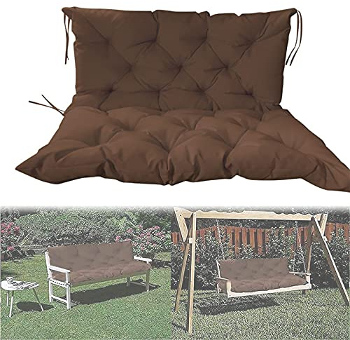 3 Seater Outdoor Swing Bench with Backrest Soft Comfortable Cushions for Garden & Patio Versatile Indoor & Outdoor Use Perfect for Relaxation & Leisure Activities