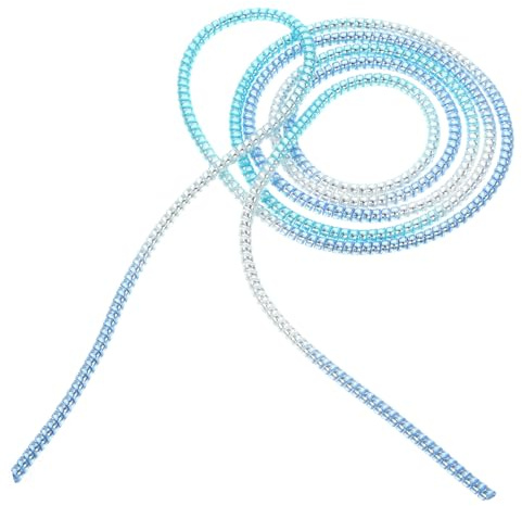 Toddmomy Portable Blue Cable Sleeve Protector Made of Sturdy Pvc with Fashionable Look, 1.4m Long Cord Management for Phone and Charger Cable Protection, for Home and Office Use